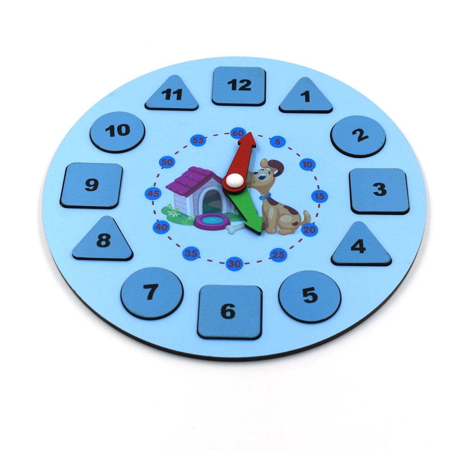 1949 AT49 Wooden Clock Toy and game for kids and babies for playing and enjoying purposes. 1949 AT49 Wooden Clock Toy and game for kids and babies for playing and enjoying purposes.